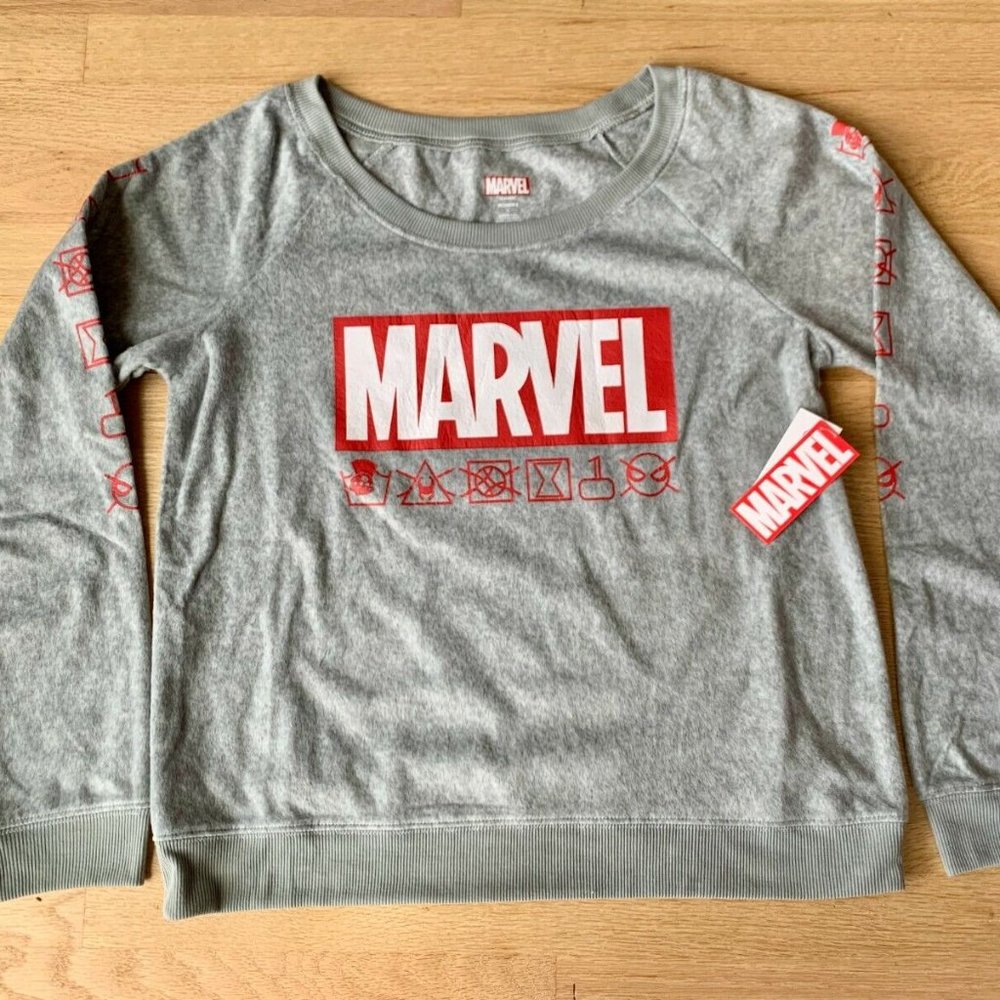 Marvel Juniors' PJammy Jogger Pajama Set Top - New